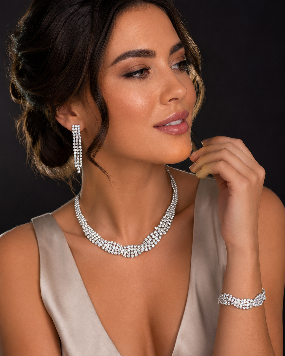 Conjunto de joias Lumière