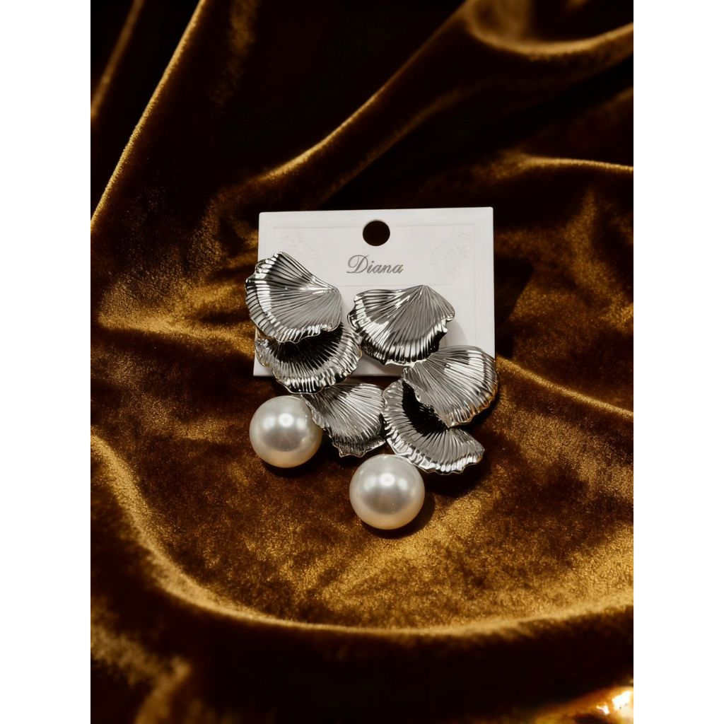 Brincos Femininos Geométricos Vazados – Aço Inoxidável Dourado/Prata, Leves e Antialérgicos