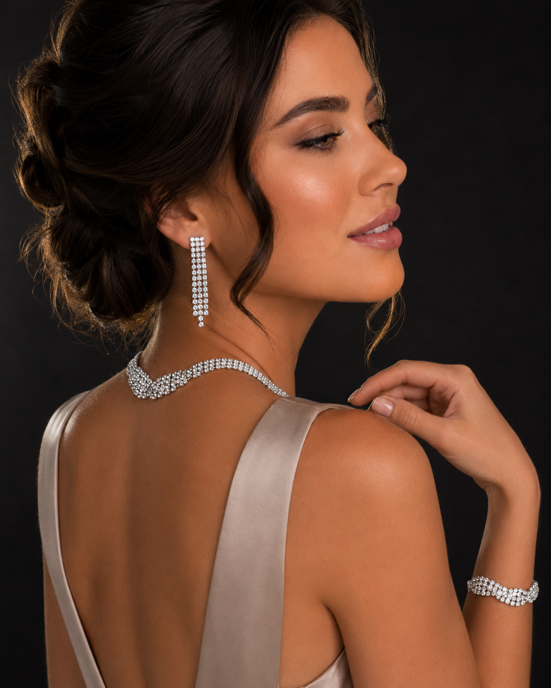 Conjunto de joias Lumière