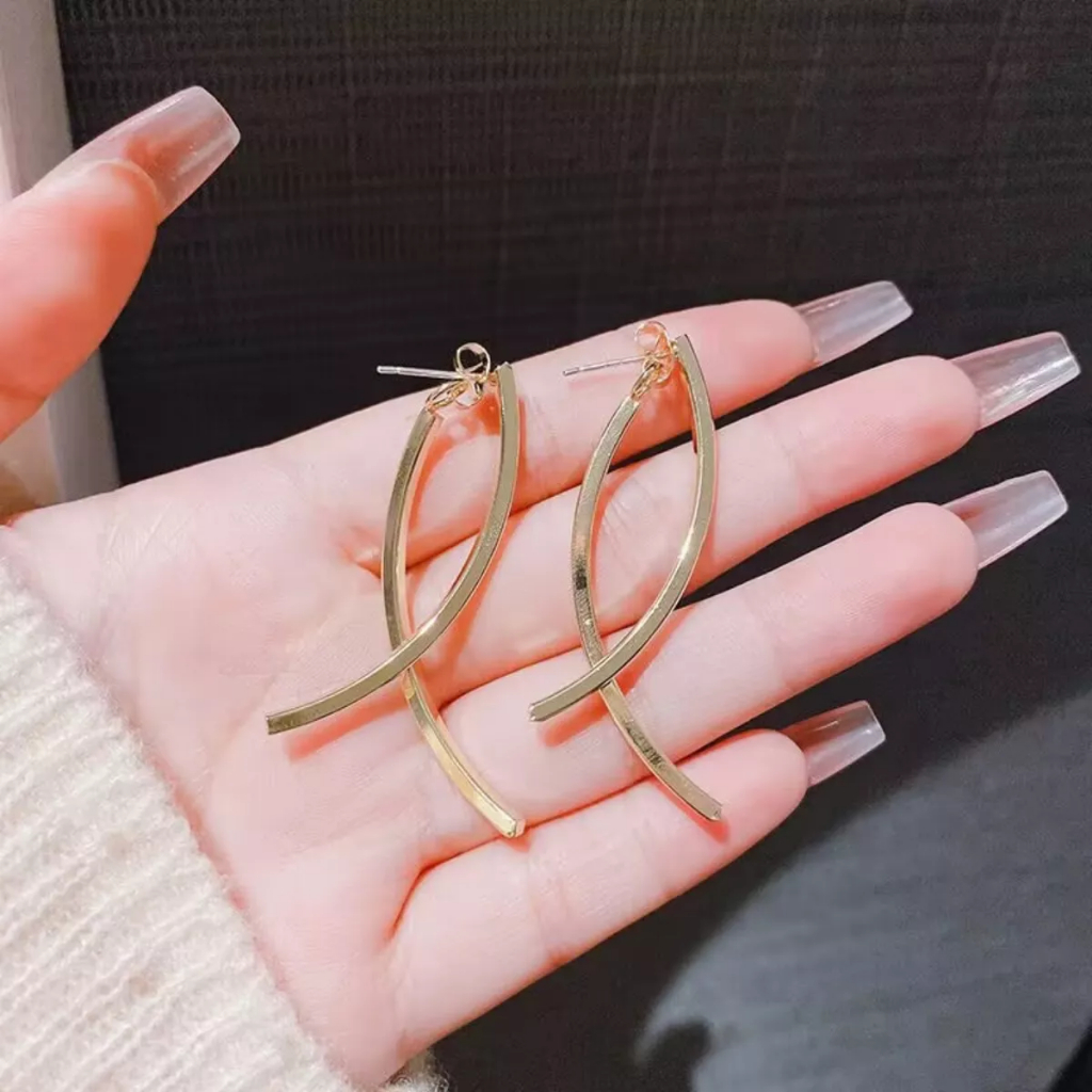 Brinco Feminino Aço Inoxidável Antialérgico não Escurece Banhado Dourado e Prateado