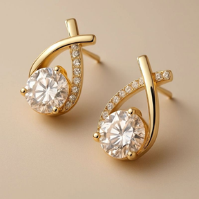 Brincos Crystal Elegance™ – Zircônia Brilhante