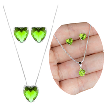 Conjunto Coração Precioso: Brilho, Cor e Sofisticação
