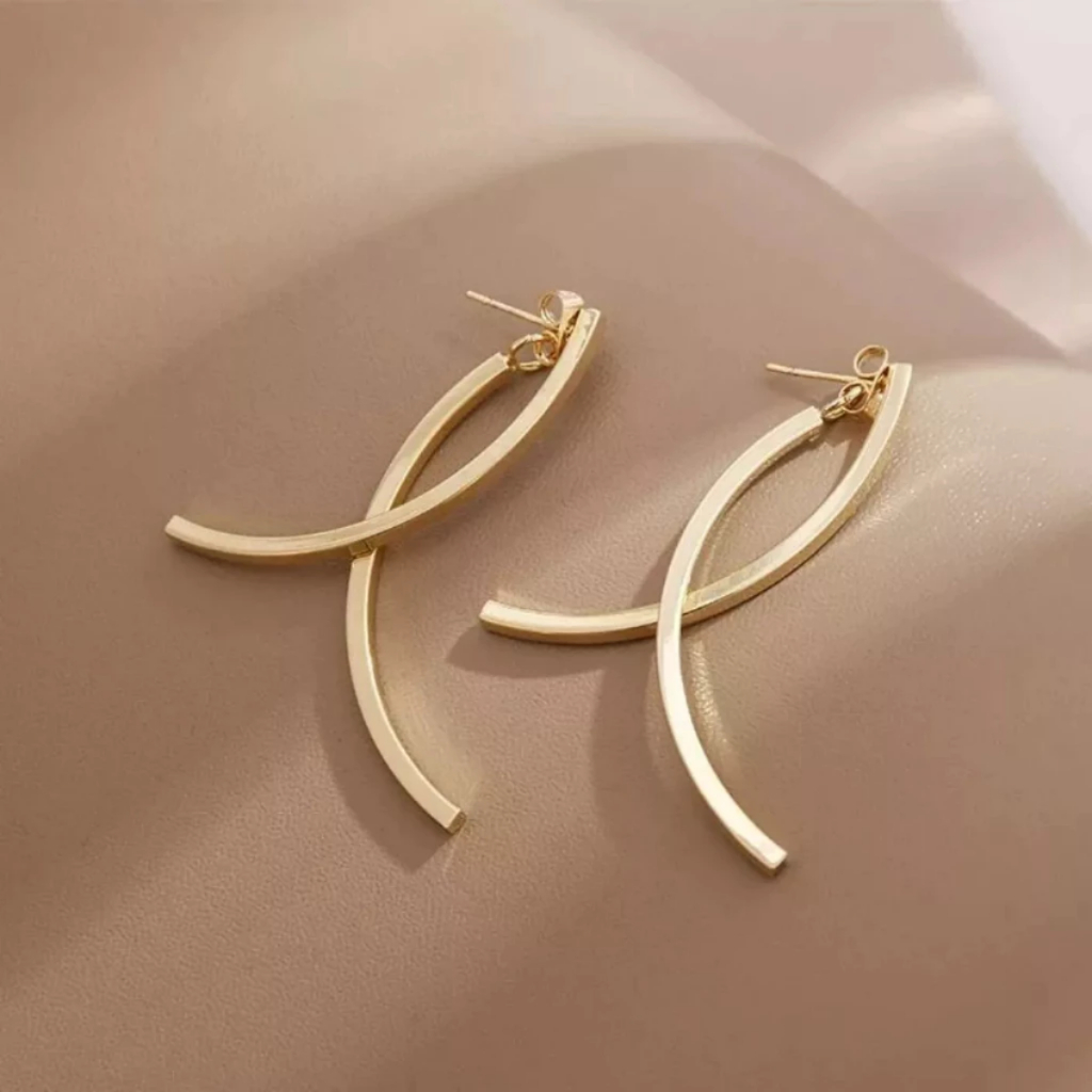 Brincos Ocean Elegance™ – Design Peixe em Aço Inoxidável 316L Dourado ou Prata