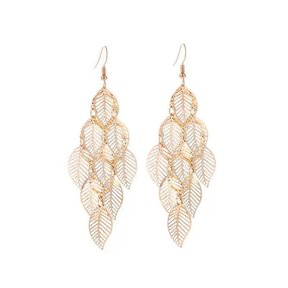 Brincos Geometric Luxe™ – Design Vazado em Aço Inoxidável Dourado ou Prata