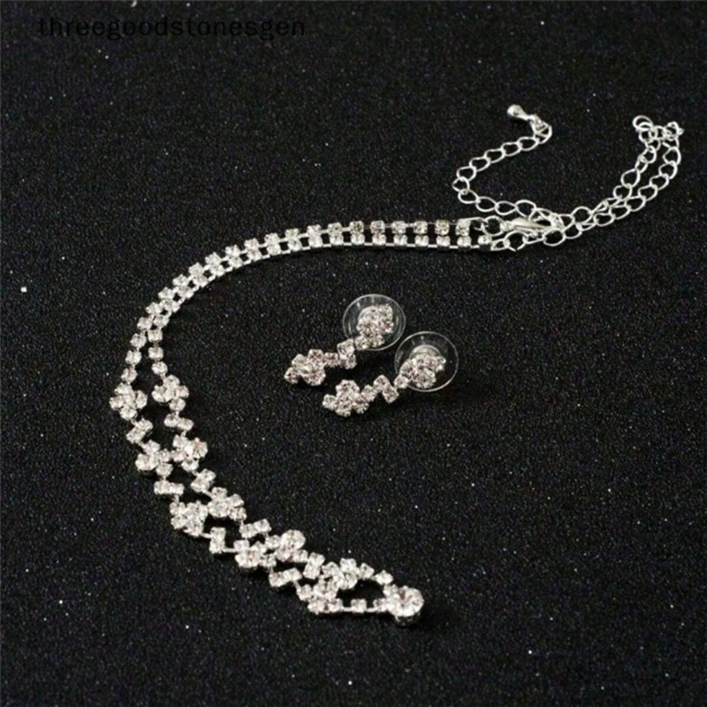 Conjunto de colar e brincos de liga feminina, elegante, luxuoso, moda de alta qualidade, para casamentos e presentes